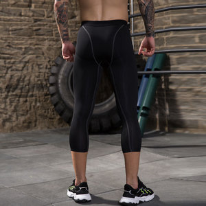 Vedo Baselayer logotipo personalizado poliéster correr baloncesto Fitness <span class=keywords><strong>entrenamiento</strong></span> ropa interior <span class=keywords><strong>mallas</strong></span> medias <span class=keywords><strong>de</strong></span> compresión para hombres - Product Image 3