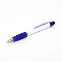 Stylo à bille promotionnel en plastique multicolore avec logo pour l'école, les enfants et le bureau.