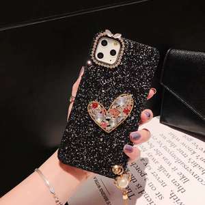 Custodia Protettiva Lusso Bling Glitter Diamantata Scintillante Carina per <span class=keywords><strong>iPhone</strong></span> <span class=keywords><strong>11</strong></span> 12 13 14 15 16 17 <span class=keywords><strong>Pro</strong></span> <span class=keywords><strong>Max</strong></span> - Product Image 3