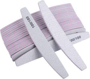<span class=keywords><strong>Lima</strong></span> <span class=keywords><strong>de</strong></span> <span class=keywords><strong>uñas</strong></span> <span class=keywords><strong>de</strong></span> esmeril gris cebra personalizada <span class=keywords><strong>de</strong></span> alta calidad con <span class=keywords><strong>80</strong></span> 100 120 150 180 y 240 grano duradero <span class=keywords><strong>de</strong></span> doble cara para pulir con logotipo - Product Image 2