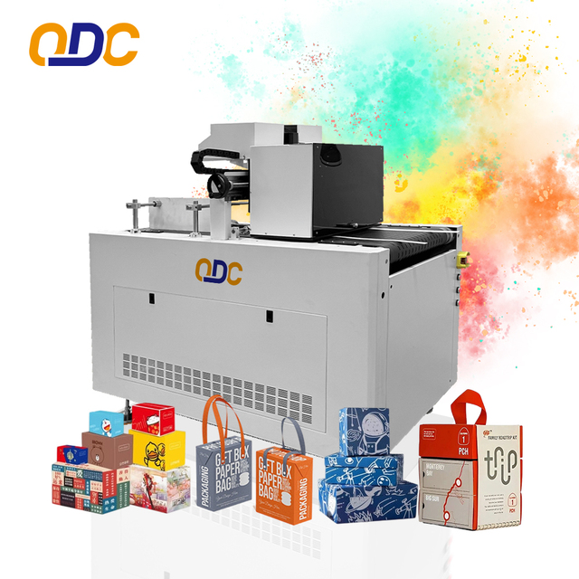 Desktop Inkjet Printer with HP Printhead for Paper Bags Cups Corrugated Pizza Box