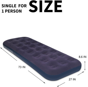 Ngoài trời <span class=keywords><strong>Inflatable</strong></span> kích thước duy nhất có thể gập lại <span class=keywords><strong>PVC</strong></span> giường không khí nệm cho lều cắm trại du lịch nhà tùy chỉnh in logo cho đi bộ đường dài - Product Image 4