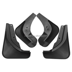 Ensemble complet d'accessoires automobiles Nouveau garde-boue noir Garde-boue de voiture Garde-boue anti-éclaboussures pour Skoda <span class=keywords><strong>Fabia</strong></span> 3 NJ <span class=keywords><strong>NJ3</strong></span> 2015-2018 - Product Image 4