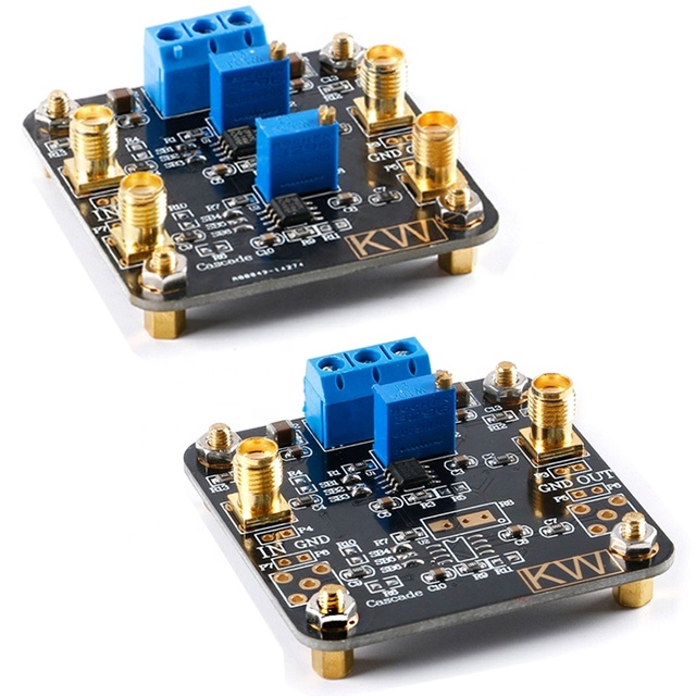 Single Channel Double Channel Signal Processing 1MHz Operational Module Low Deviation Voltage Amplifier OP07