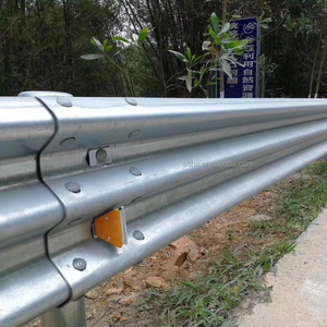 Rào cản va chạm giao thông Ba sóng cho lan can đường cao tốc an toàn đường bảo vệ đường ray W chùm đường cao tốc hộ Lan Tôn sóng đôi - Product Image 4
