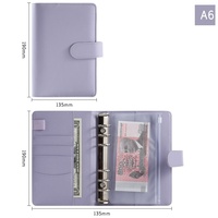 A5/A6 100 pages verrouillables en cuir PU Journal de dessin animé mignon avec fermeture à bande élastique Prix de gros pour les étudiants