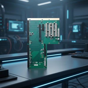 Adlinktech EBP-7E2 Industrial Passive Backplane 7Slot-PICMG/ATX-Power 328x206mm Slim Copper Industrial Backplane for Automation - Product Image 1