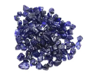 Batu Permata Safir Biru Asli Alami Nugget Kasar Harga Pabrik Grosir untuk Membuat Perhiasan Batu Permata Penyembuhan Kasar