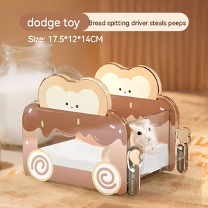 Nuovissimo Nascondiglio Rotondo in Acrilico per Criceti, Stile Carino per Tutte le Stagioni, Vendita all'Ingrosso - Product Image 4