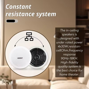 883 facile à installer 30W145mm trou taille <span class=keywords><strong>Restaurant</strong></span> plafond Audio haut-parleur de plafond actif - Product Image 6