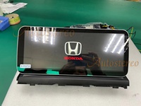 Unidad Principal Estéreo para Auto con Navegación GPS Android 10 de 12.3 Pulgadas y 8+128G para Honda Odyssey 2020-2022, Reproductor Multimedia Carplay con DVD