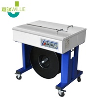 Envolvedora de Palés Semiautomática Wallepac de 12 mm con Correa de PP, Ergonómica, Horizontal, Eléctrica, para Cajas de Cartón
