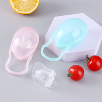 Sucette pour bébé personnalisée en gros Nano Silver matériau en silicone liquide sans BPA poignée à débit variable 0-12 mois sommeil de bébé
