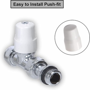 Cache décoratif blanc pour robinet d'angle de chauffe-eau, cache-trou de douche, cache esthétique pour tuyau d'eau - Product Image 4