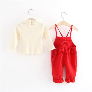 Monos para niñas de tiendas de ropa de modelos, pantalones con volantes para niñas, camisetas de algodón Icing Bangladesh, proveedores de compras en línea, Hong Kong - Product Image 6