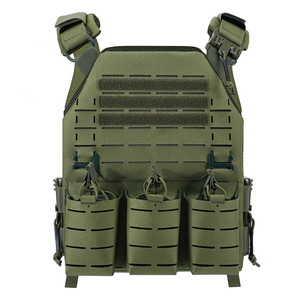 Chaleco Tactico Tactical Gear Equipment Vest Molle Camouflage Laser Cut Quick Release Plate <b>Carrier</b> - Product Image 4