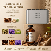 Diffuseur de parfum électrique portable de luxe Crearoma en gros avec 5 commandes de bouteilles indépendantes pour usage domestique