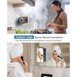 Support de téléphone à ventouse, support magnétique pour <span class=keywords><strong>voiture</strong></span>, support de téléphone à ventouse réglable à 360° pour salle de sport/miroir/surface lisse - Product Image 5