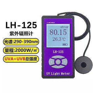 Medidor de Irradiancia Ultravioleta Lianhuicheng LH-125 290-390nm, Sensor de Alta Precisión para Lámparas Germicidas - Product Image 2