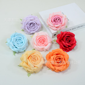 ดอกกุหลาบจำลอง Dongchen Crafts กลีบดอกงอน 9.2 กรัม ชุดอุปกรณ์ตกแต่งงานแต่งงาน ตกแต่งบ้าน งานฝีมือ DIY - Product Image 3