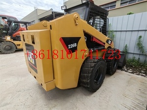 Cargadora de ruedas Caterpillar 226B japonesa usada de 5 toneladas con motor de componentes centrales y bomba de motor a la venta - Product Image 3