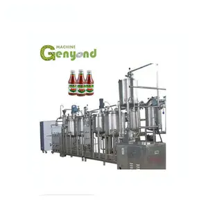 big capacity hot selling tomato sauce production line tomato sauce processing machinery