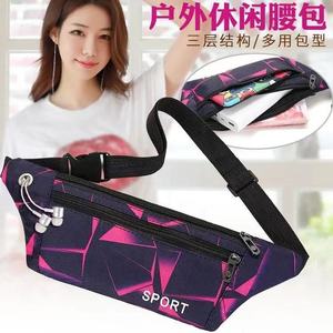 Sport Waist Pack Nylon Anti-Theft Outdoor Sports Bag Unisex Crossbody Chest Bag Solid Color Spring 2024 - Product Image 3