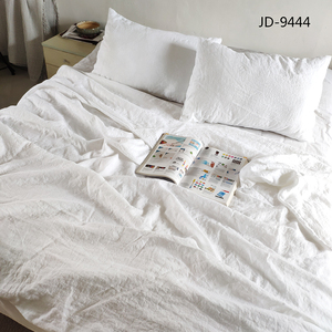 100 tela de <span class=keywords><strong>lino</strong></span> reina rey tamaño sábanas ropa de cama de Hotel funda Nórdica - Product Image 1