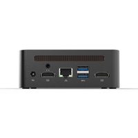 Rentable conveniente Intel 7nm 12th Gen Alder Lake-N N100 4 núcleos 4 hilos 3,4 GHz 6MB DDR5 Max 32GB mejor mini ventilador PC