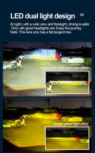 เลนส์โปรเจคเตอร์ไฟหน้ารถยนต์ Aurora <span class=keywords><strong>Bi</strong></span> แบบ LED ไฟสูง/ต่ำ โปรเจคเตอร์ไฟหน้าแบบ LED พร้อมมอเตอร์ ไฟตัดหมอกแบบ LED - Product Image 5