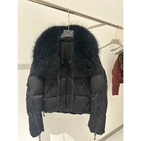 OFTBUY Nouvelle Doudoune d'Hiver pour Femme avec Col en Fourrure de Raton Laveur et Renard, Manteau Épais et Chaud en Duvet de Canard Blanc, Parka Imperméable