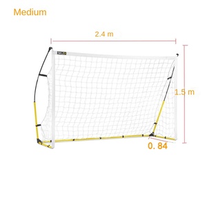Usine Vente Chaude Portable Assemblage Rapide Jaune Alliage Acier Football Net Enfants Formation Football Porte <span class=keywords><strong>Portique</strong></span> 3.6m X 1.83m - Product Image 3