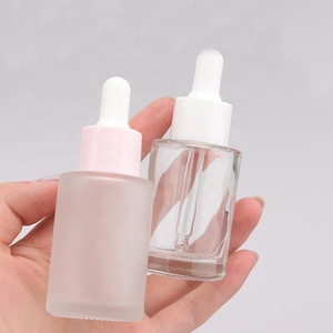 Aminno, bouteille en verre pour soins de peau, avec logo privé, <span class=keywords><strong>bowmore</strong></span>, rose, capacité 38/30ml - Product Image 1