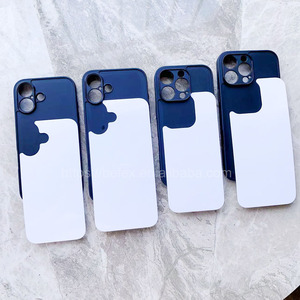 Coques de téléphone personnalisées, style 2D, insert en plastique PC, sublimation, coque de téléphone pour <span class=keywords><strong>iPhone</strong></span> 16, protection de l'appareil photo, anti-adhésif - Product Image 3