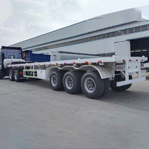 Nuovo <span class=keywords><strong>Semirimorchio</strong></span> Pianale a 3 Assi per Ambienti Estremi in Africa, Telaio Rinforzato per Carichi Pesanti, Lunga Durata per il Trasporto di Container - Product Image 2