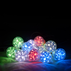 Ul được liệt kê vui chơi giải trí hội chợ chương trình ánh sáng 6018 RGB vui chơi giải trí lễ hội DC24V 60mm 18Led DMX RGB RGBW Cabochon LED Pixel ánh sáng - Product Image 6