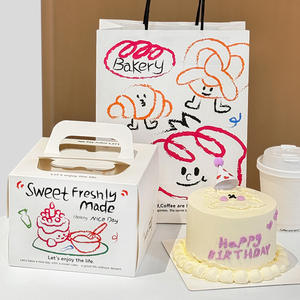 <span class=keywords><strong>Caja</strong></span> para Pastel <span class=keywords><strong>de</strong></span> Chocolate, <span class=keywords><strong>Caja</strong></span> Ecológica para Postres, <span class=keywords><strong>Caja</strong></span> Cuadrada con Ventana Transparente, Cajas Plegables <span class=keywords><strong>de</strong></span> Papel, <span class=keywords><strong>Caja</strong></span> Blanca Personalizada para Pastel con Ventana Transparente - Product Image 5