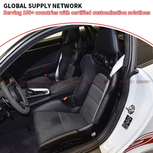 Sièges baquets universels en fibre de carbone sèche pour Porsche 911 718 Panamera Taycan GT3 RS - Product Image 4