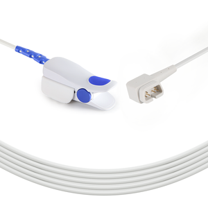 Compatível com Criticare(<span class=keywords><strong>CSI</strong></span>) 507ELC2 Spo2 Sensor 504DX Adulto Dedo Clip 6 Pin Reutilizável Spo2 Sonda - Product Image 5