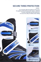 CHAQUE vente en gros quatre roues patins à roulettes taille réglable enfants patins à roulettes pour enfants
