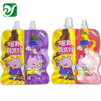 Mini sachet souple multi-têtes pour emballage de bonbons au chocolat, pâte et sirop