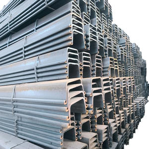 Pila de chapa de acero de hierro para construcción laminada en caliente Q295P pila de chapa de acero Larsen de acero aleado - Product Image 2