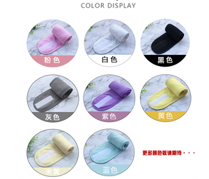 شعار مخصص للعناية بالبشرة سبا توويلينج عقال سبا مكياج رئيس التفاف تيري قماش عقال الوجه - Product Image 2