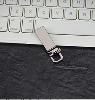 USB Flash Drive Mini Metal Custom Logo OEM, Kapasitas 2GB 4GB 8GB 16GB 32GB 64GB,  Pendrive dengan Logo Kustom
