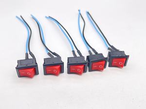 Accessoires pour motos, interrupteur pour moto/vélo électrique, interrupteur de phare avec fils, interrupteur d'alimentation pour projecteur, interrupteur à deux positions - Product Image 4