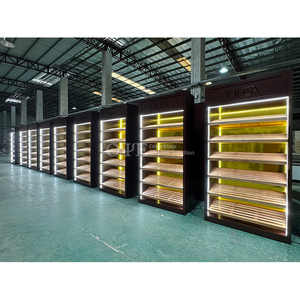Humidor de Cedro Personalizado para Cigarros, Gabinetes y Armarios para Cigarros, Smoke Shop <span class=keywords><strong>España</strong></span> - Product Image 4