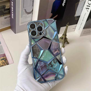 Coque de téléphone portable antichoc en papier à paillettes à motif de diamant galvanisé dégradé <span class=keywords><strong>3D</strong></span> pour <span class=keywords><strong>iPhone</strong></span> 16 <span class=keywords><strong>Pro</strong></span>/15 <span class=keywords><strong>Pro</strong></span> Max/<span class=keywords><strong>14</strong></span> Plus/XS/XR - Product Image 5