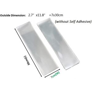 Clear Plastic OPP Bags 7X30cm Transparent <b>Packaging</b> For <b>Jewelry</b> Watch Eyewear - Product Image 3