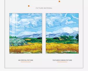 <span class=keywords><strong>Cuadro</strong></span> Decorativo <span class=keywords><strong>de</strong></span> Pared con Impresión Artística <span class=keywords><strong>de</strong></span> Vincent Van Gogh, Pintura al Óleo en Lienzo Enmarcado - Product Image 4