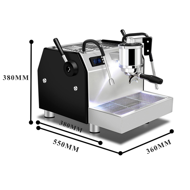 Commercial Stainless Steel Turkish Arabic Electric Single Head Thermostat Led Display Coffee Machine Office Extract Coffee Maker